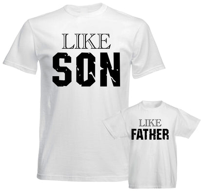 Father Daddy Daughter Dad Son Matching T shirts Pair Like Son Like Father