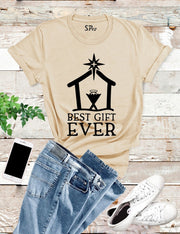Best-Christmas-Gift-Ever-T-Shirt-Beige