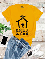 Best-Christmas-Gift-Ever-T-Shirt-Gold