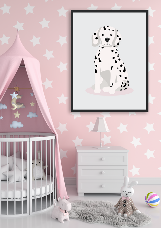 Dalmatian Nursery Wall Art Prints