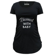 Blessed With Baby Pregnancy T Shirts