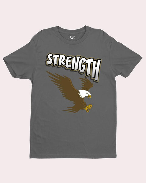 Strength Eagle Animal T Shirt