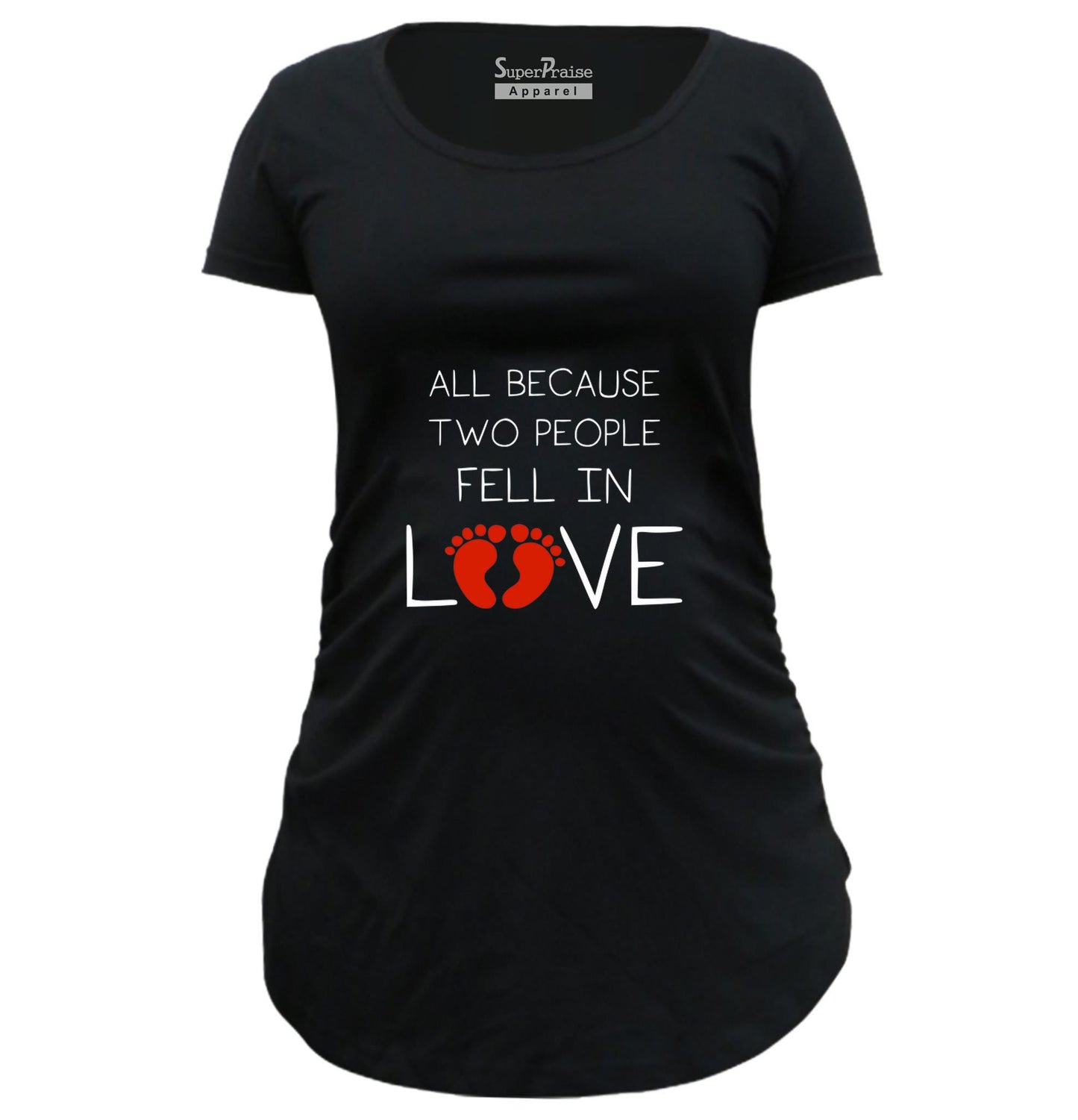 Fall In Love Baby Pregnancy T Shirts