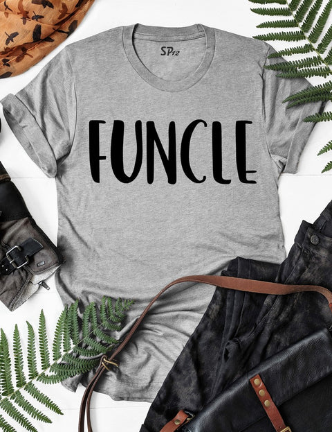 Funcle-T-Shirt-Grey