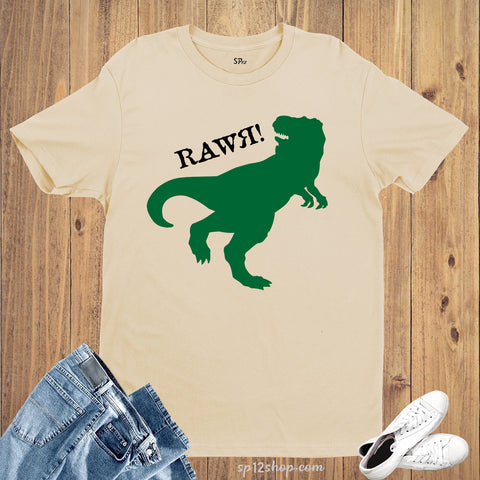 Graphic T shirt Dinosaur Rawr