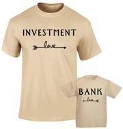 Investment and Bank  Family Matching T shirt