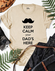 Keep-Calm-Mustache-Dad-T-Shirt-Beige