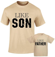 Like Father Like Son Family Matching T shirt
