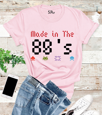 Made in 80s Eighties Vintage Birthday T Shirt