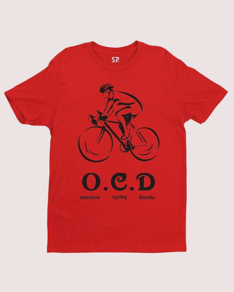 O.C.D Obsessive Cycling Disorder Funny T Shirt 