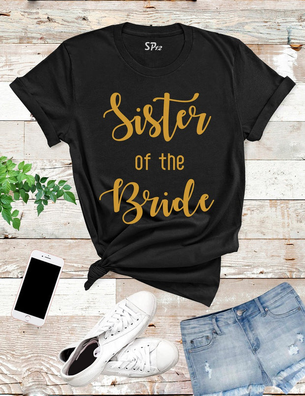 Sister-of-The-Bride-T-Shirt-Black