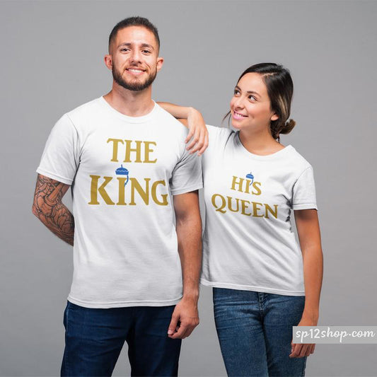 Matching Couple T shirt The King His Queen His And Hers Tees Outfits