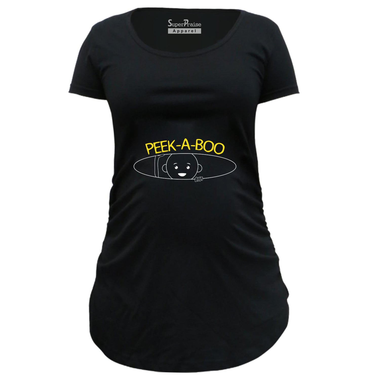 Peek-A-Boo Pregnancy T Shirts