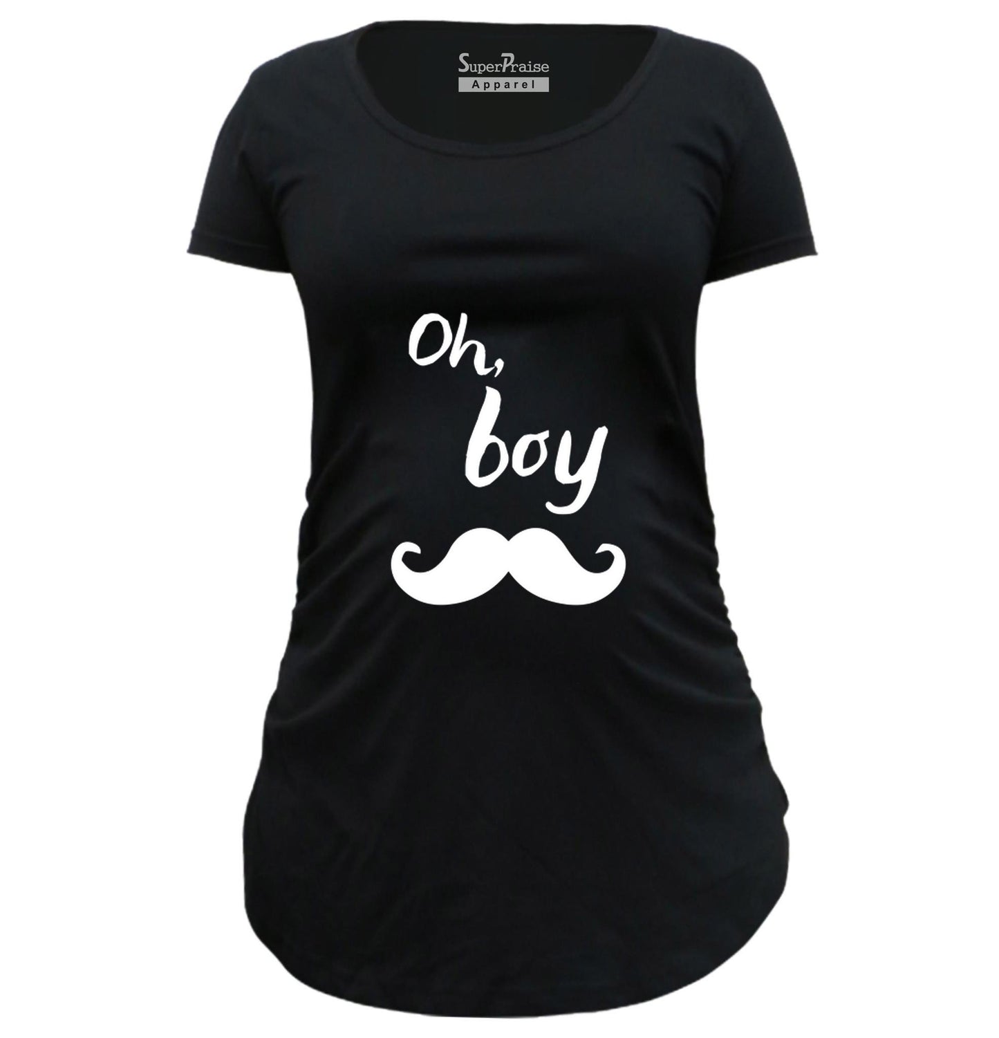 Oh Boy Maternity Pregnancy T Shirts