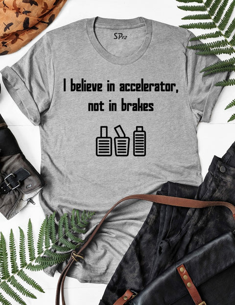 Accelerator Car Funny T Shirt