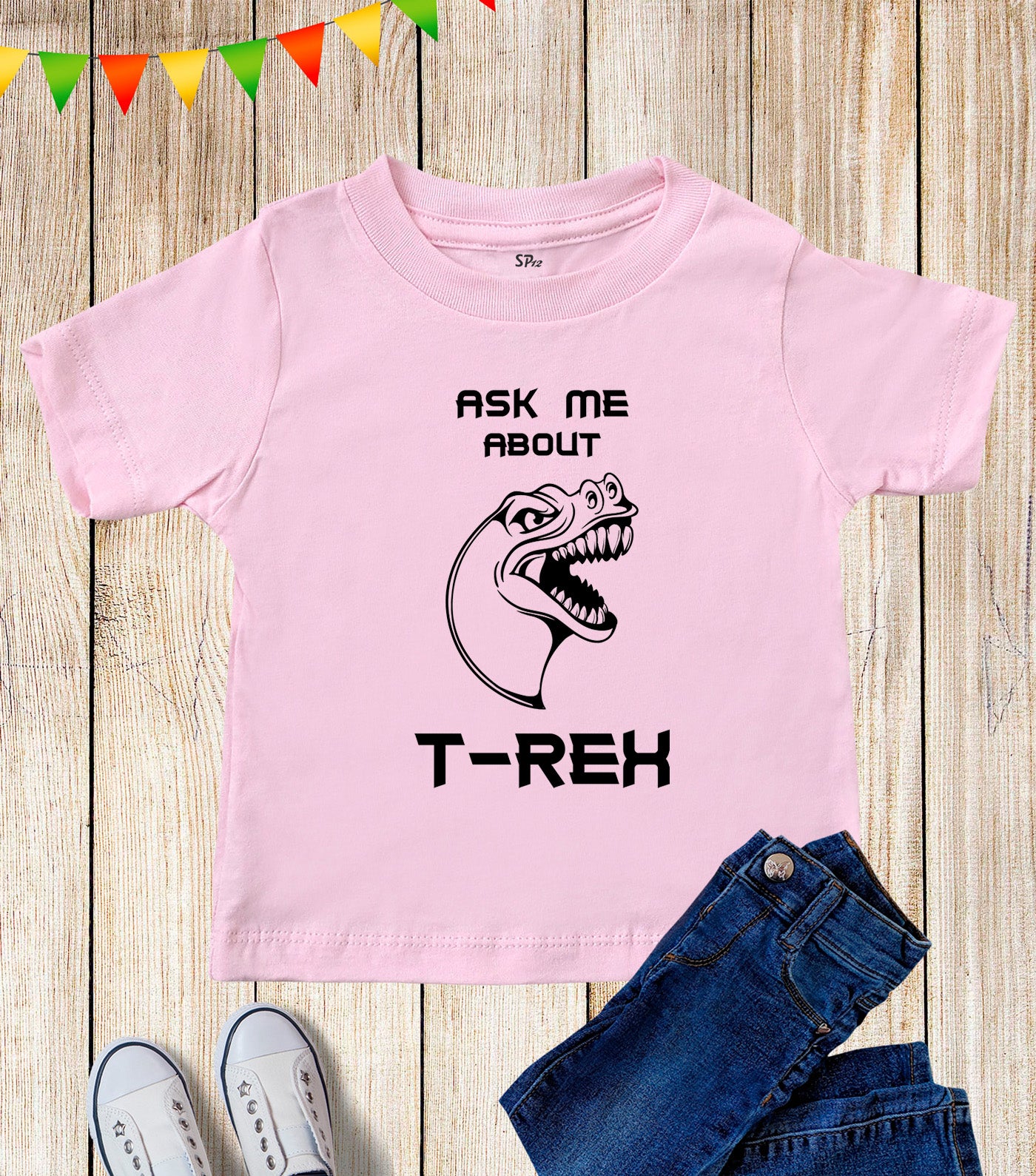 Ask Me About My T-Rex Kids‚  T Shirt