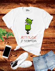 Attitude Is Everything Robot T Shirt
