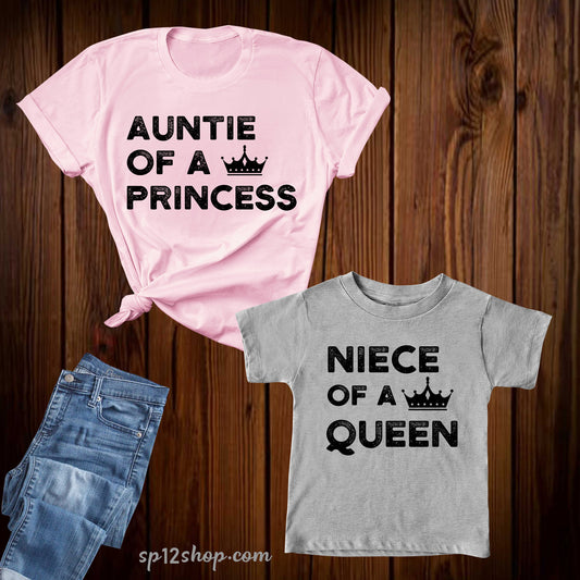 Aunt And Niece Matching T Shirt