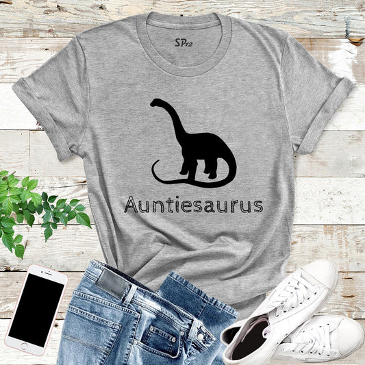 Auntiesaurus Animal T Shirt