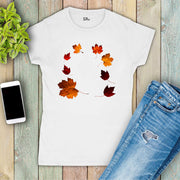 Autumn Leaves Season Women T Shirt