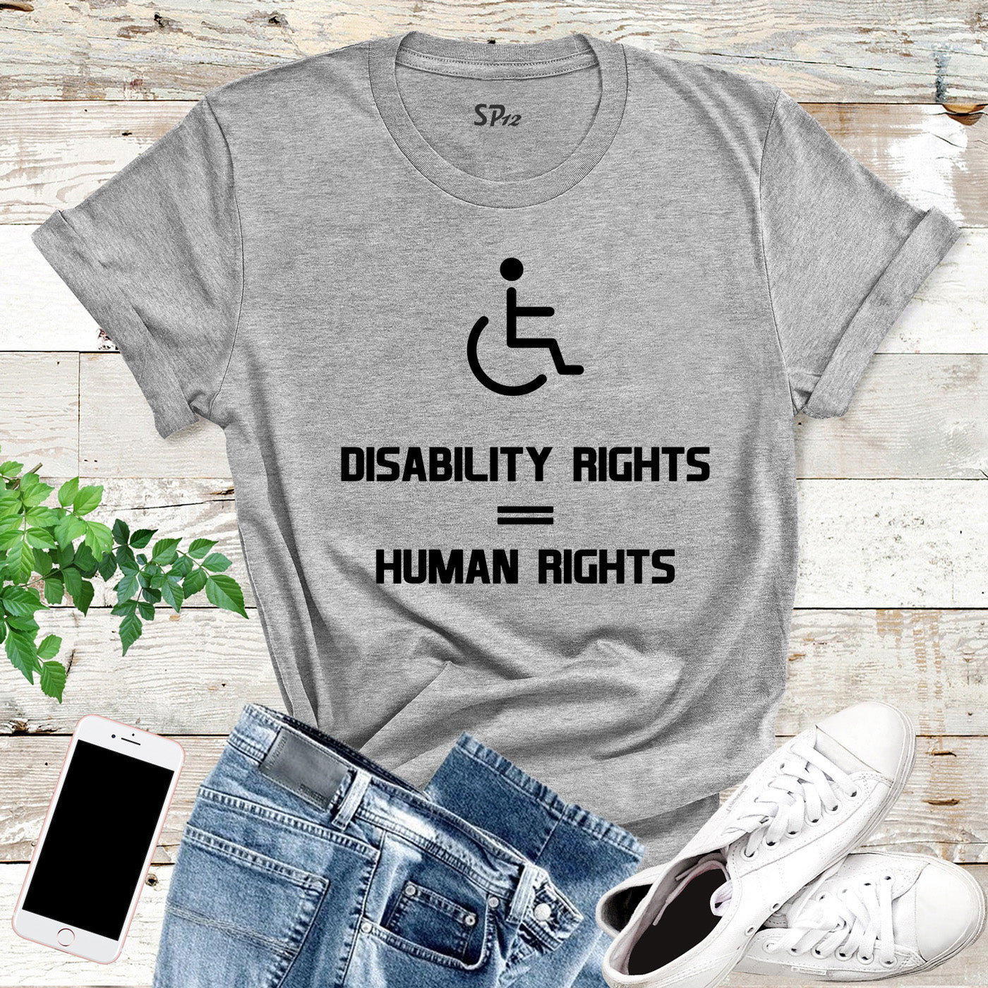 Awareness T-Shirt Disability Rights are Human Rights