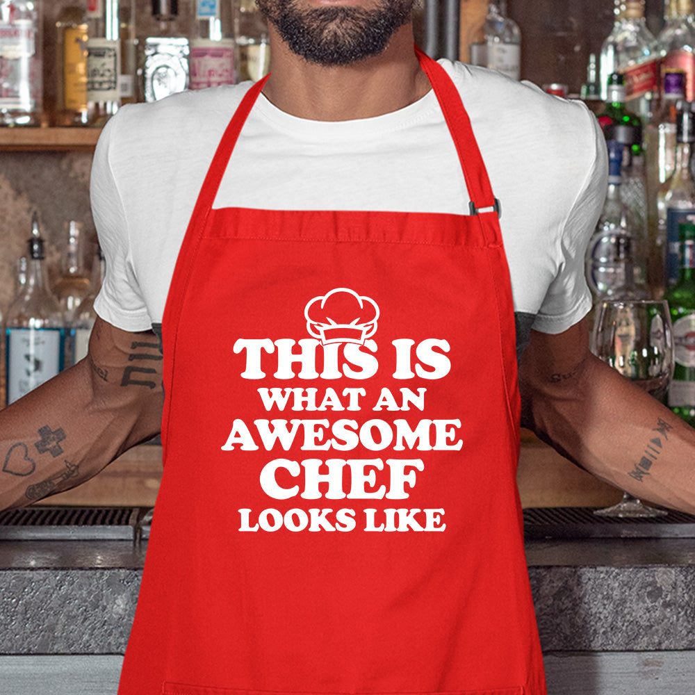 Awesome Chef Funny BBQ Apron 