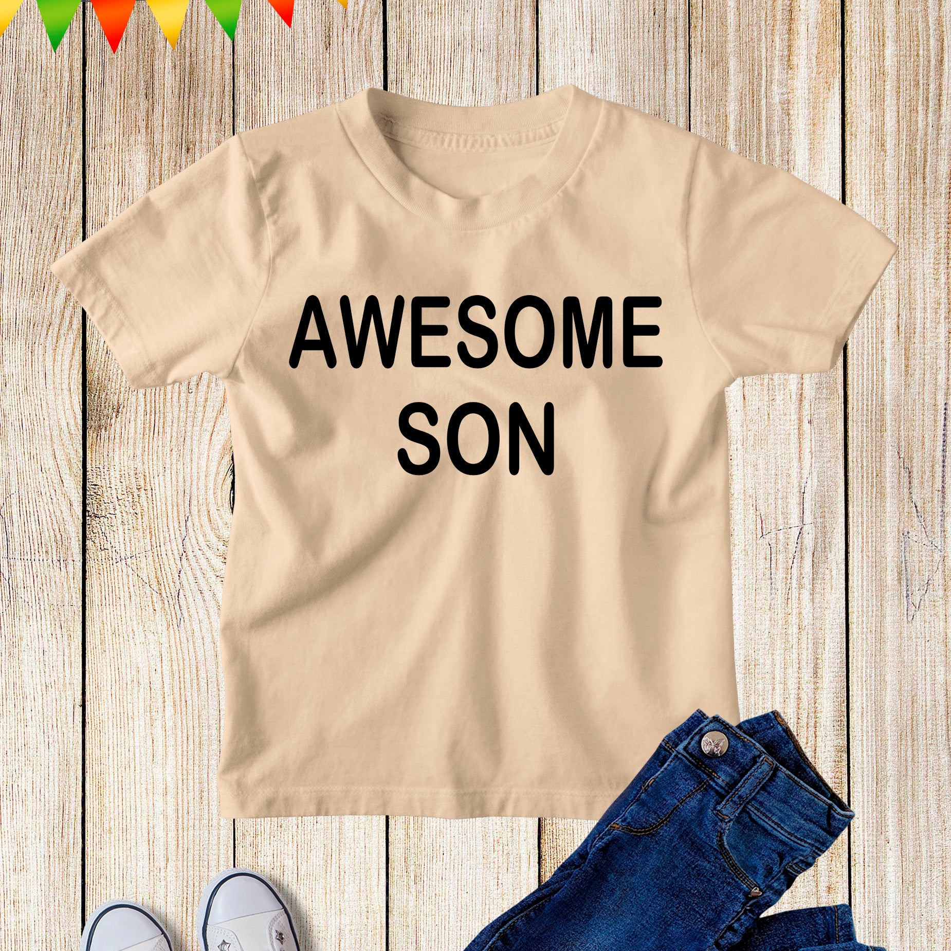Awesome Son Kids  T Shirt