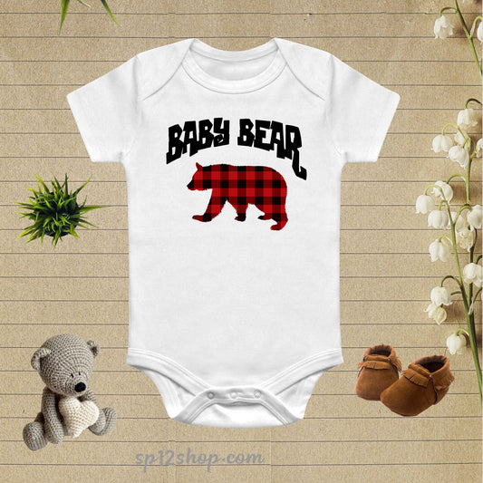 Baby Bear Funny Animal Baby Bodysuit