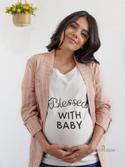 Baby Blessing Pregnancy T Shirt