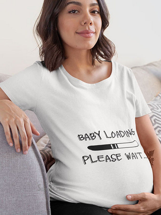 Baby Loading Pregnancy T Shirt