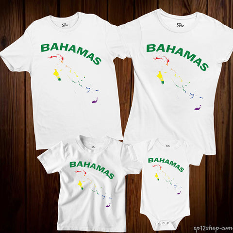 Bahamas Flag T Shirt Olympics FIFA World Cup Country Flag Tee Shirt