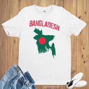 Bangladesh Flag T Shirt Olympics FIFA World Cup Country Flag Tee Shirt