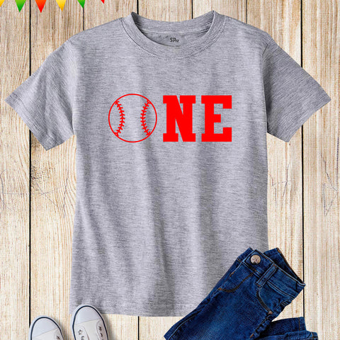 Baseball 1st Birthday T-Shirt
