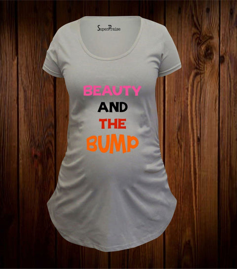Beauty And The Bump Maternity T Shirt