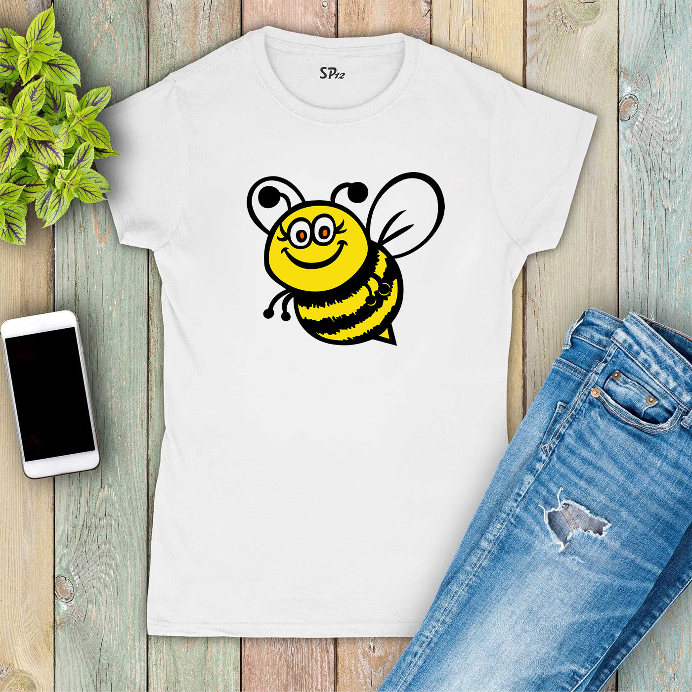 Bee Animal Cute Costume Women T Shirt