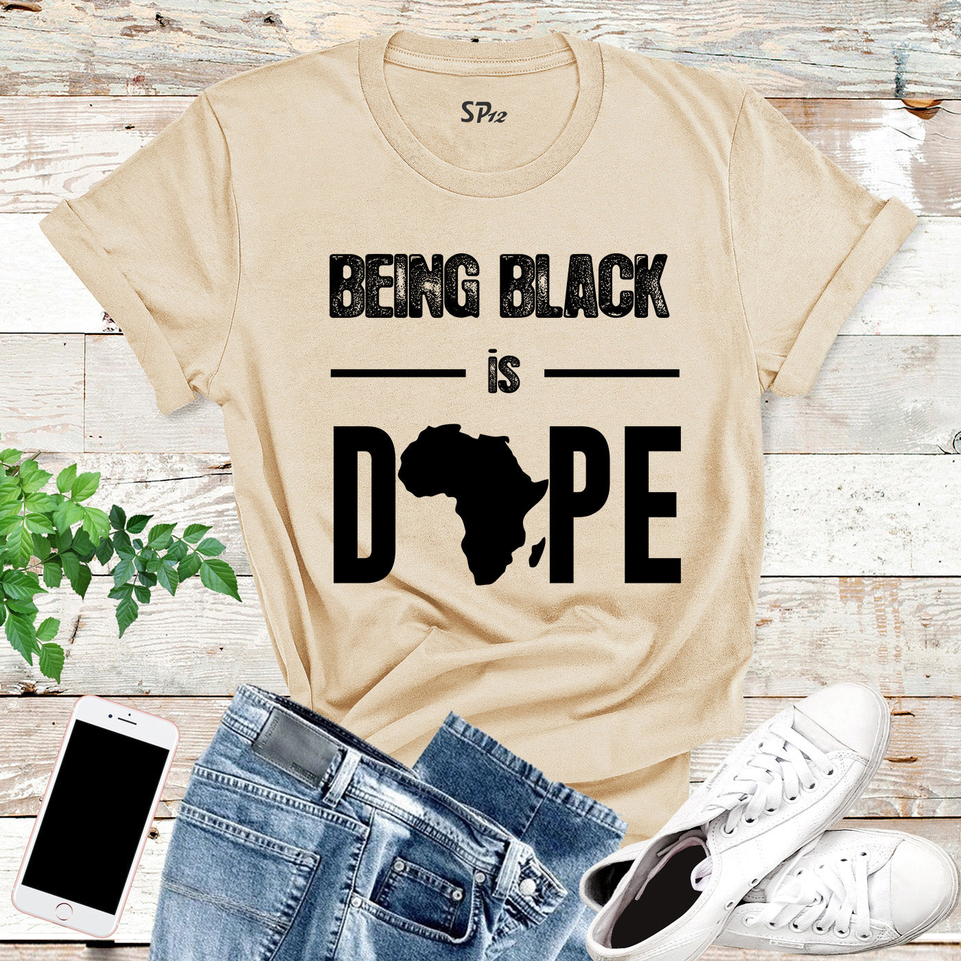 Being Black is Dope T Shirt