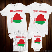 Belarus Flag T Shirt Olympics FIFA World Cup Country Flag Tee Shirt
