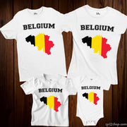 Belgium Flag T Shirt Olympics FIFA World Cup Country Flag Tee Shirt