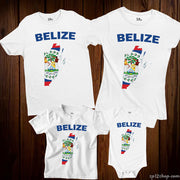 Belize Flag T Shirt Olympics FIFA World Cup Country Flag Tee Shirt