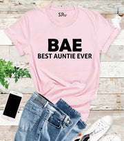 Best Auntie Ever BAE T Shirt