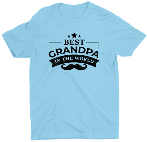 the-best-grandpa-in-the-world-vintage-custom-short-sleeve-t-shirt-gift