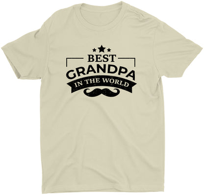 Best Grandpa In The World Customized Grandpa T-Shirts