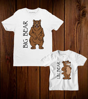 Big Bear Little Bear Father Son Matching T Shirt