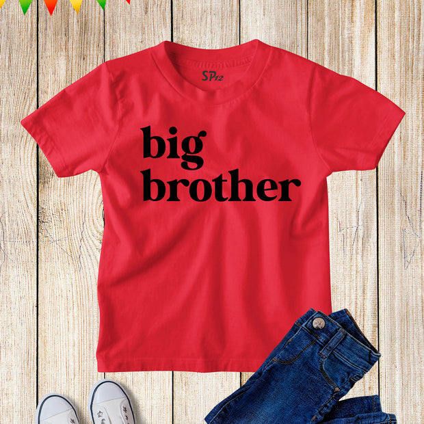 Big Brother Announcement Kids T Shirt