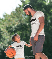 Big Man Little Man Father Son Matching T Shirt