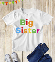 Big Sister And Little Brother Outfits Matching Family T-Shirt