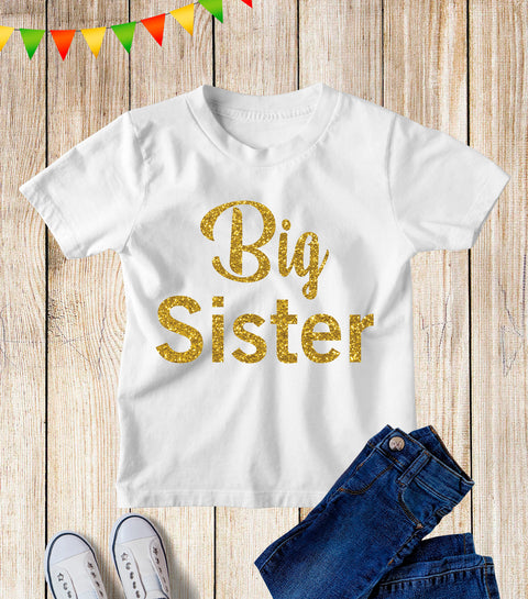 Big Sister Sibling T Shirts