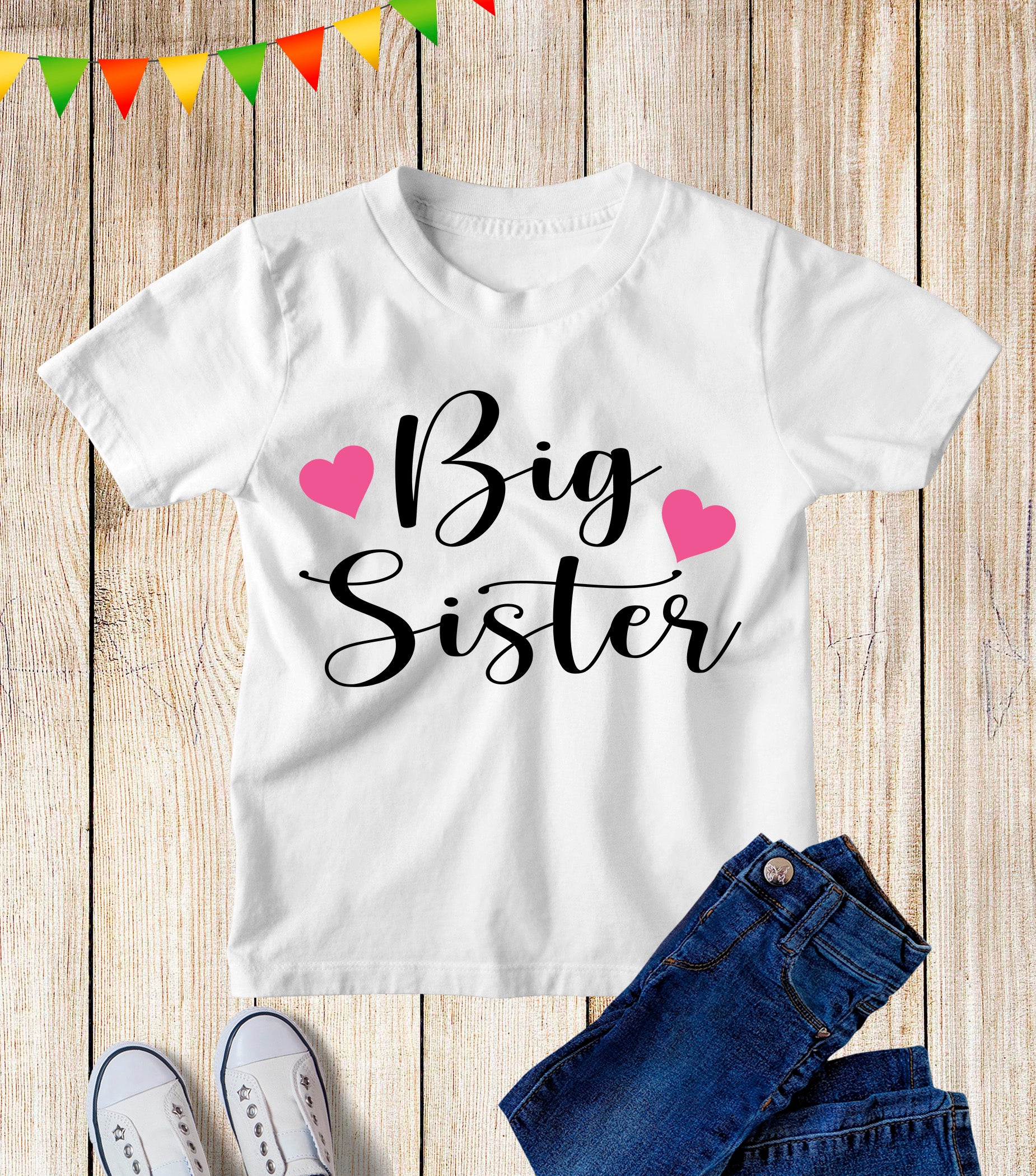 Big Sister Toddler T Shirt
