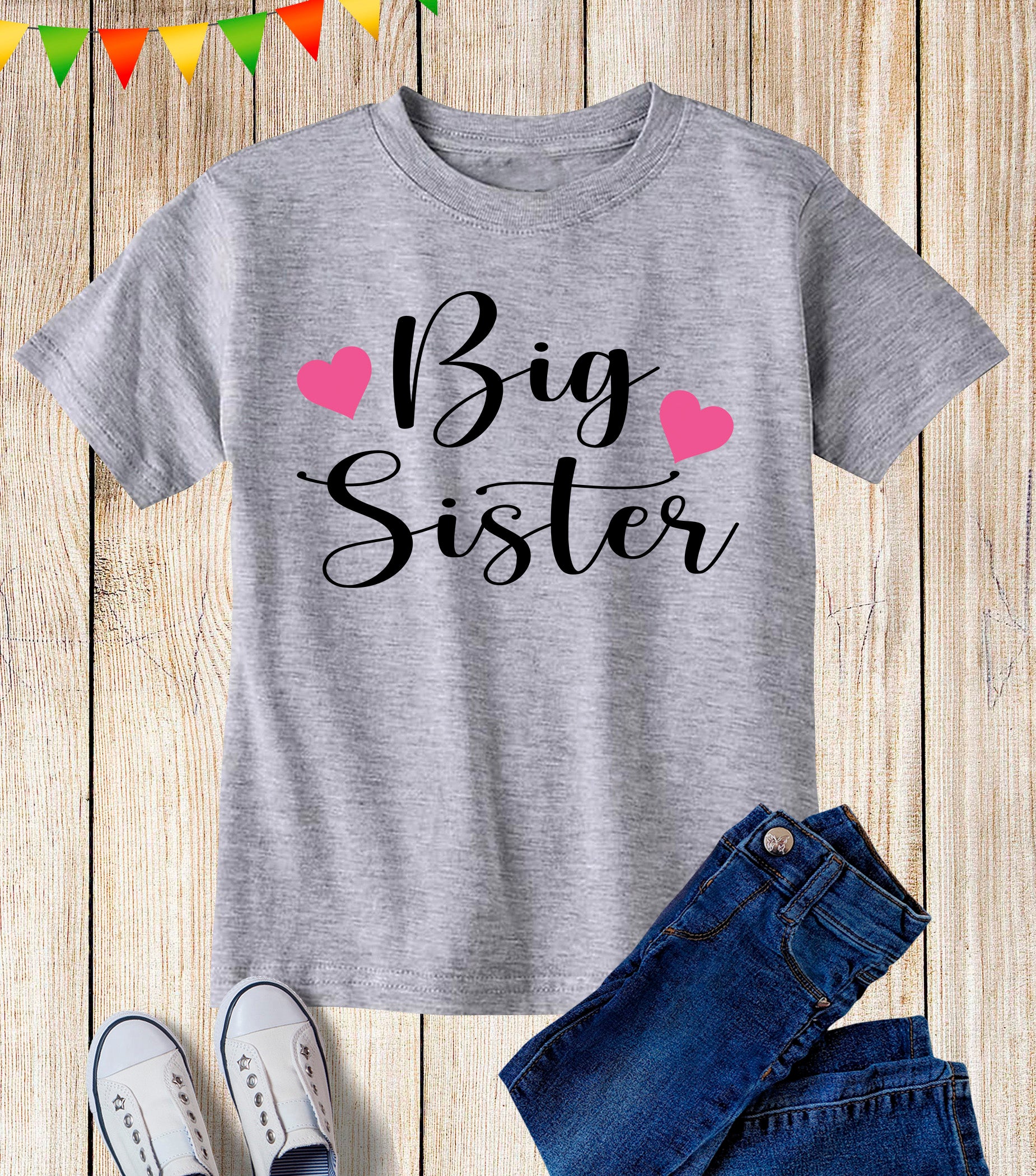 Big Sister Toddler T Shirt