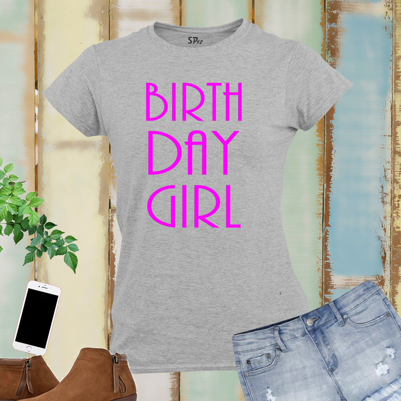 Birthday Girl T Shirt Women Pink Slogan Gift